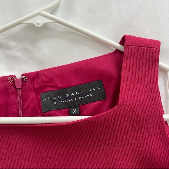 Garfield & Marks Pink Sheath Dress + Jacket - Picture 3 of 6